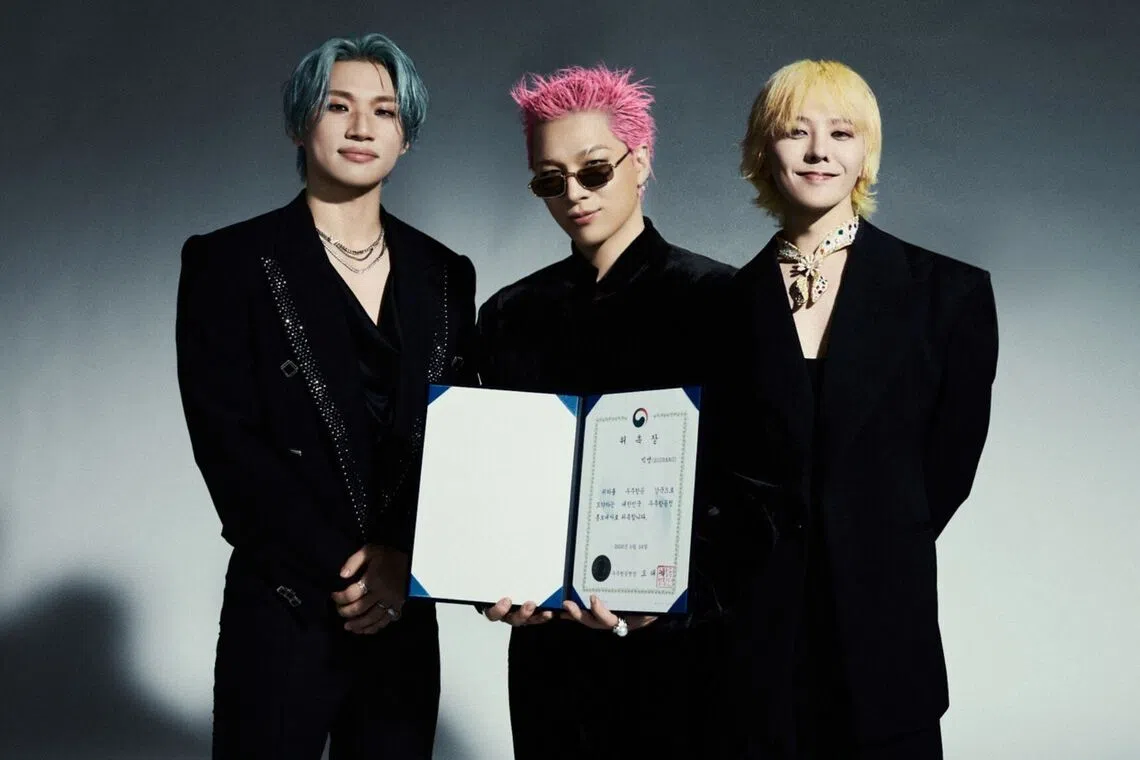 BigBang named first ambassadors for South Korea’s space agency