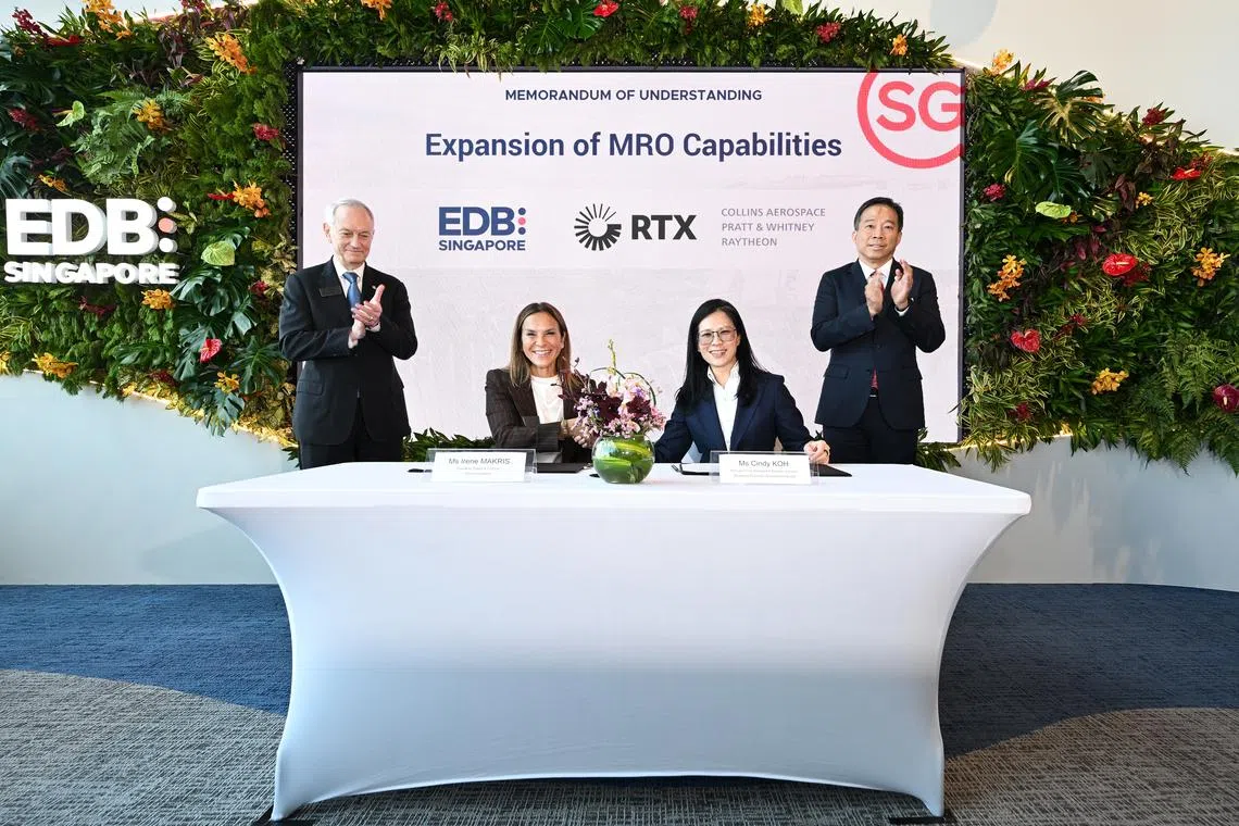 Agreements signed to boost aviation and aerospace operations on Day 1 of Singapore Airshow