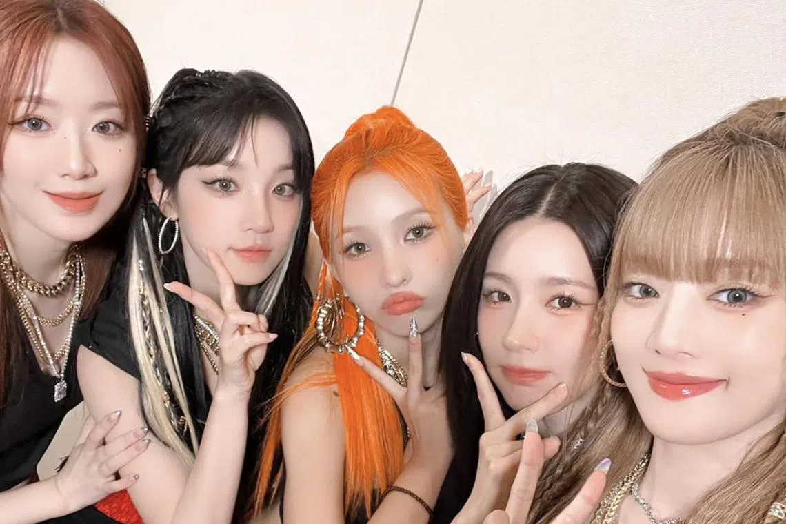 (G)I-dle were criticised more than a week ago after they wore costumes with the word “Lifeguard” and the Red Cross symbol.