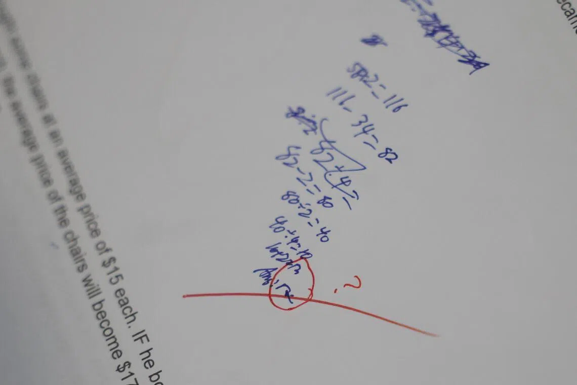 Marks could be lost as a result of unclear handwriting.
