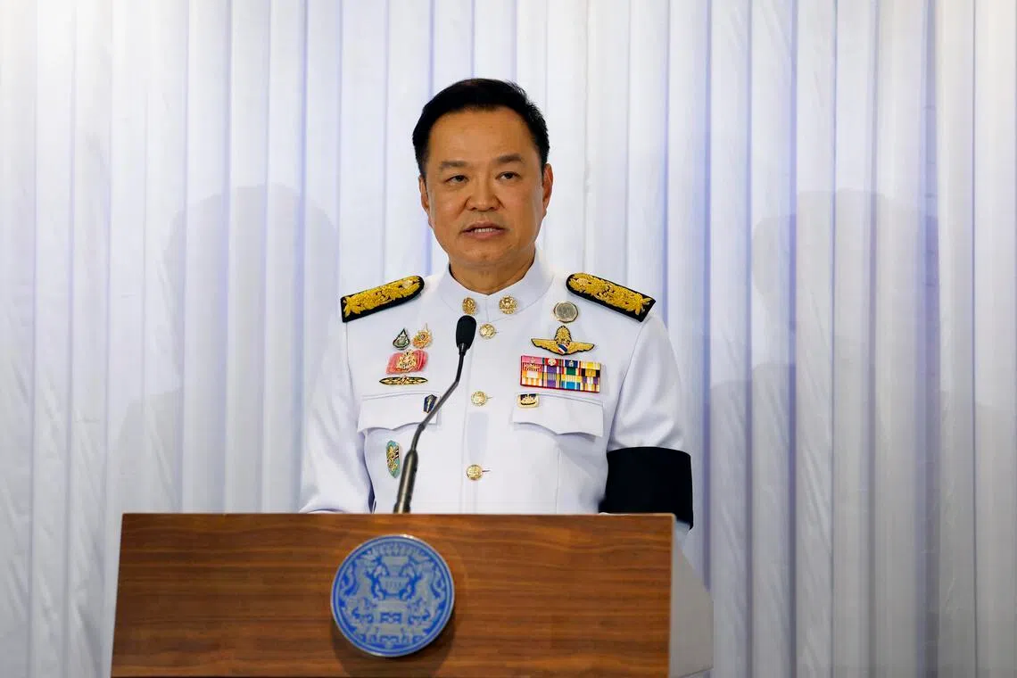 Thai PM Anutin says reached deal with Iran for vessels to transit Hormuz Strait