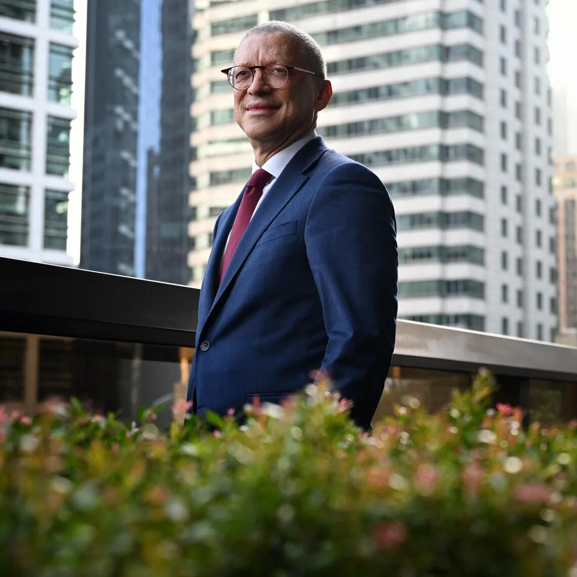 British International Investment CEO Leslie Maasdorp graduated with distinction in economics after tutoring himself while in solitary confinement.