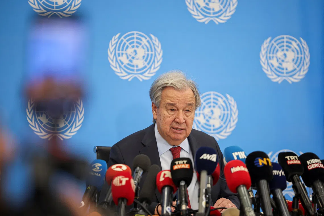 UN's Guterres seriously concerned by US sanctions on ICC