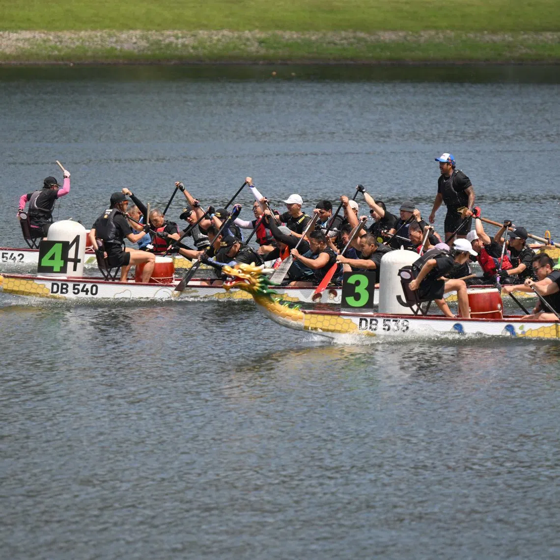 The “Paddle as One North East” inclusive dragon boat race was held to mark SG60 at PAssion Wave @ Bedok Reservoir on June 14.