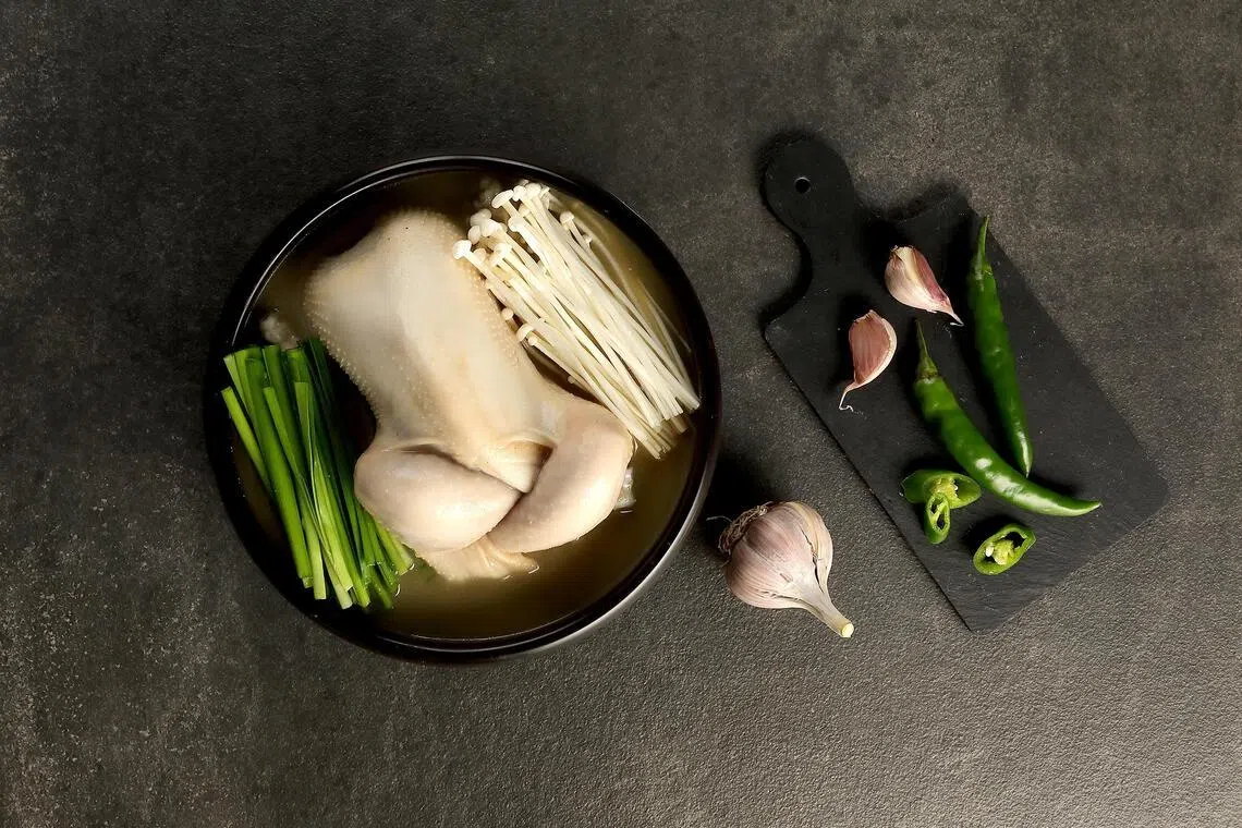 Jiho Samgyetang SBCD’s Spicy Samgyetang gets its heat from Cheongyang chilli peppers.