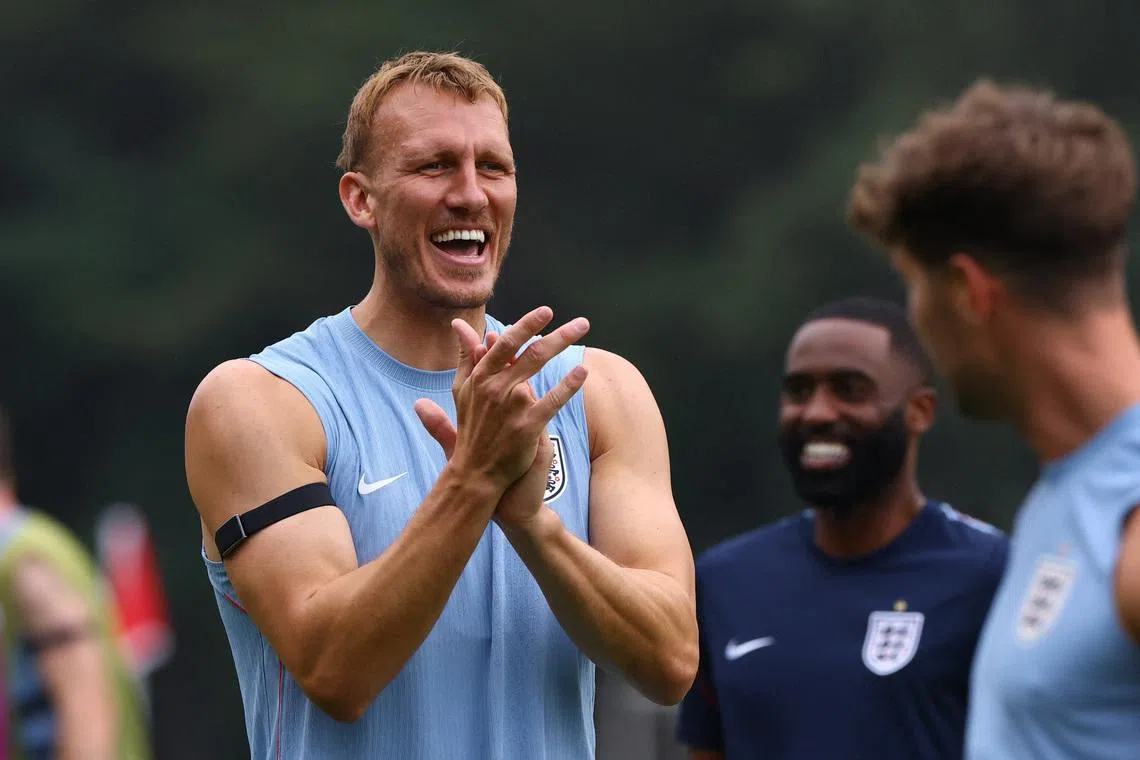 England’s Dan Burn made headlines for dealing effectively with high balls during round of 16 against Mexico.