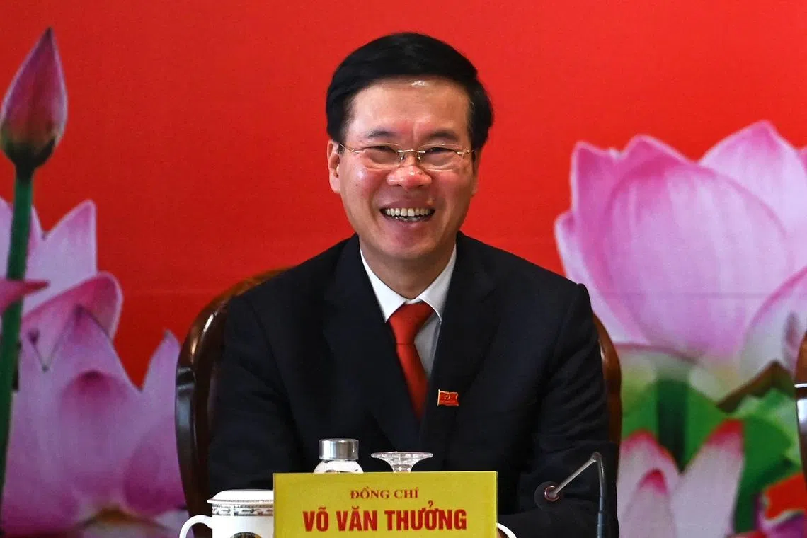 An official announcement has yet to be made, but sources have told Reuters Mr Vo Van Thuong will be Vietnam's next president.