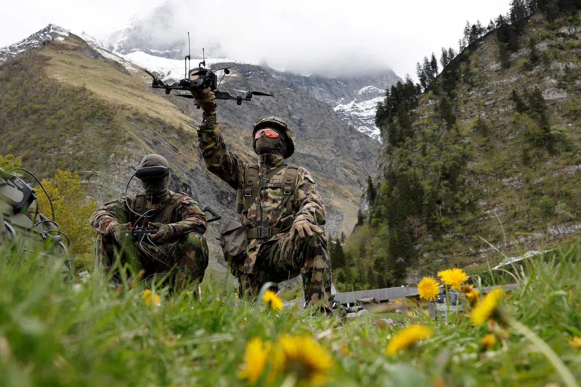 Swiss vote on tightening neutrality rules, ending peacetime cooperation with NATO