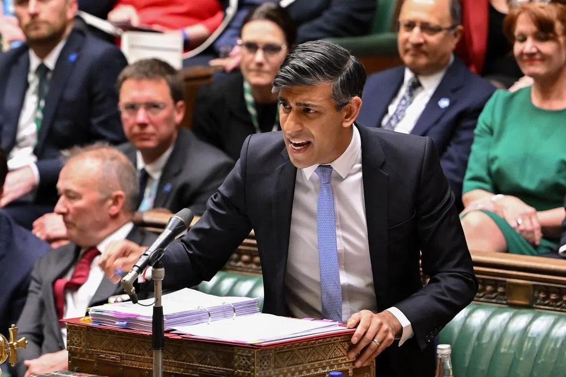 British Prime Minister Rishi Sunak is aksing voters to choose a new government after a tumultuous 14 years of Conservative Party rule.