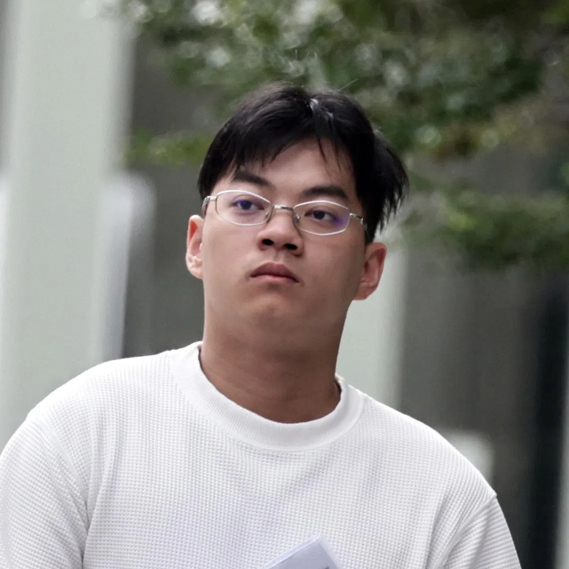 You Jiahao, 23, pleaded guilty to two charges of remaining outside Singapore without a valid exit permit.