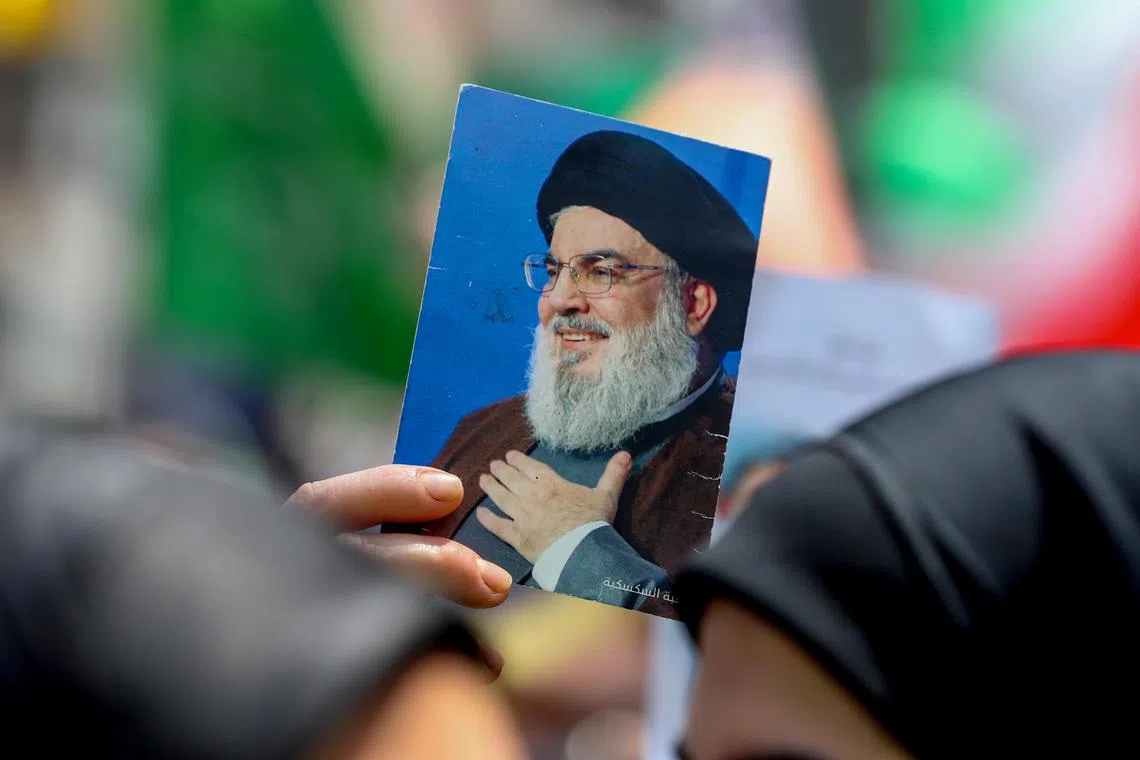 Late Hezbollah chief Hassan Nasrallah was killed in an Israeli aerial attack on Beirut’s southern suburbs in September 2024.
