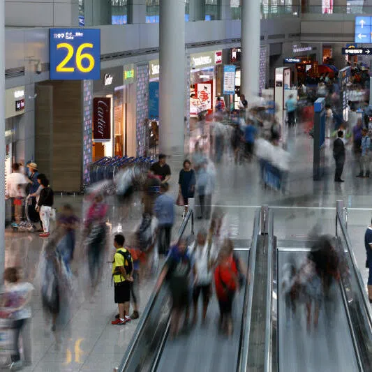 Passenger traffic reached 38.39 million in the first half of 2026 as transfer and inbound travel surge.