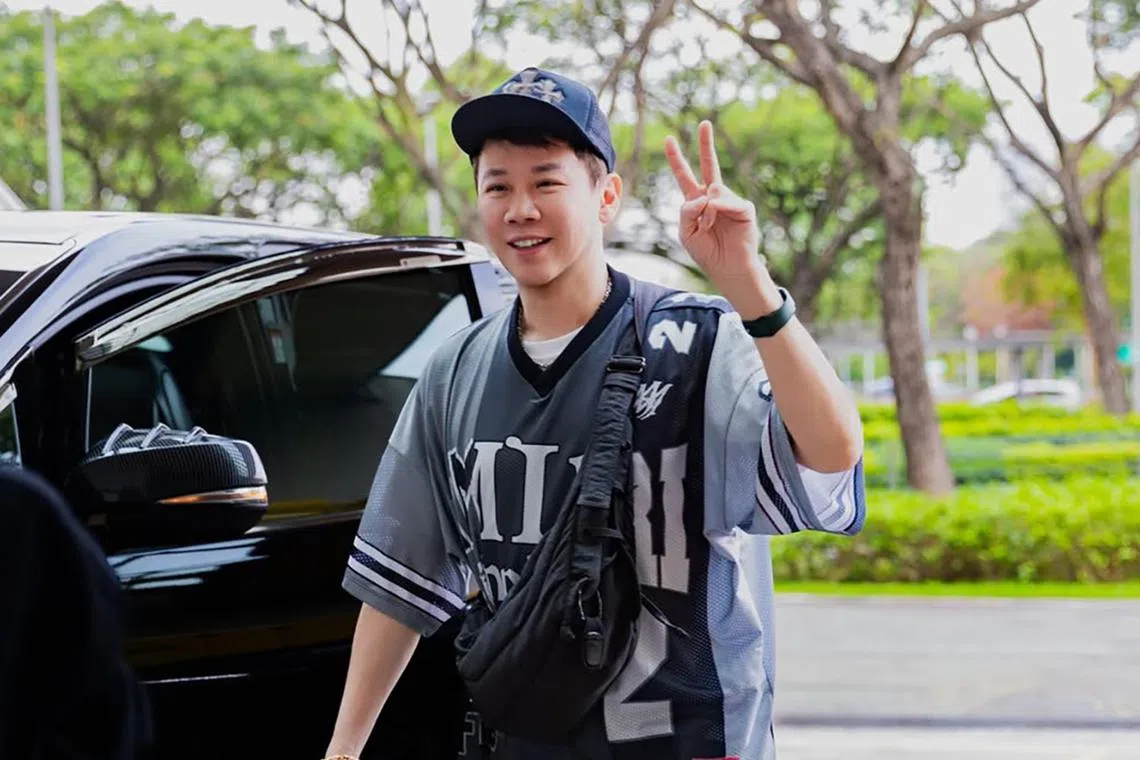 David Tao recalled that his first trip to Singapore was not for leisure but work.