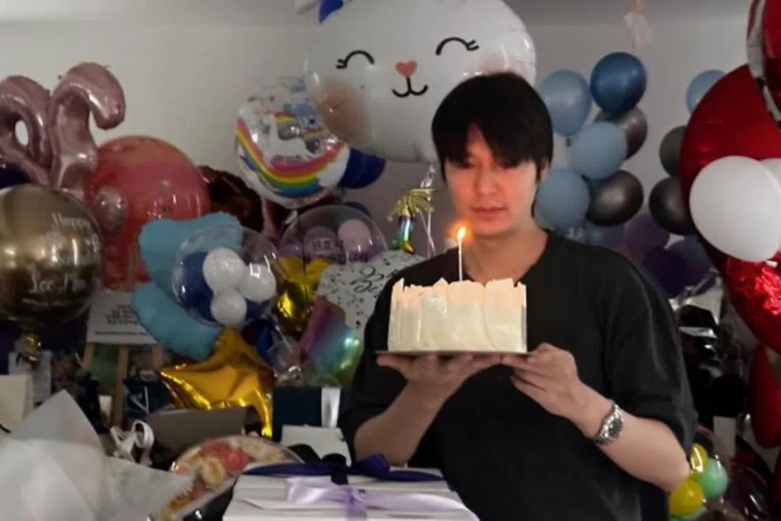 The 38-year-old actor celebrated his birthday on June 22. 