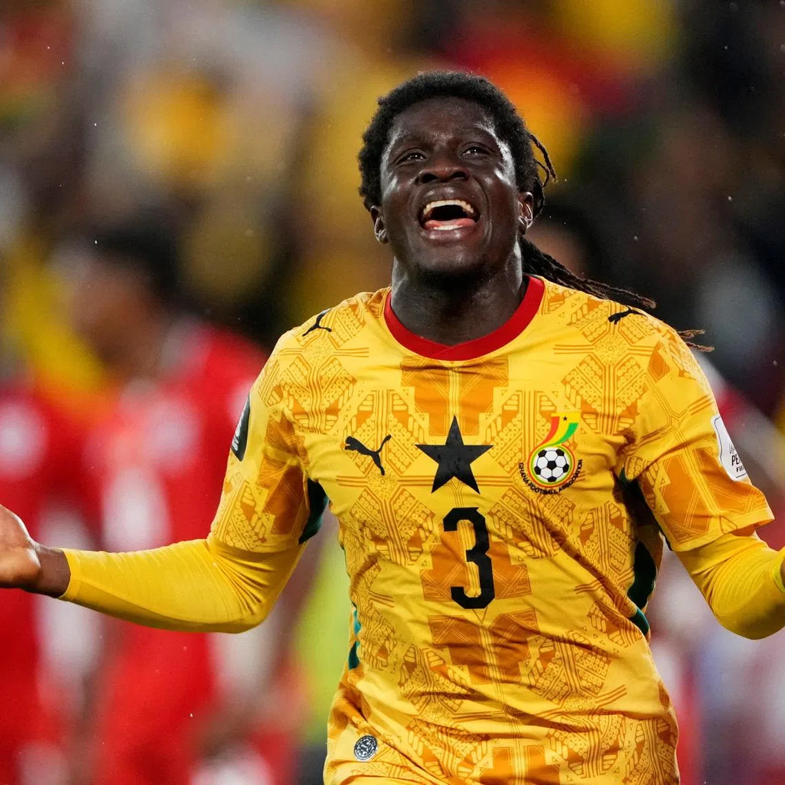 Ghana's Caleb Yirenkyi earned his side a crucial three points with a stoppage time winner over Panama.