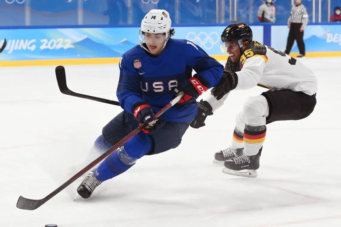 US hope team chemistry helps men's ice hockey squad snap gold-medal drought at Milano-Cortina