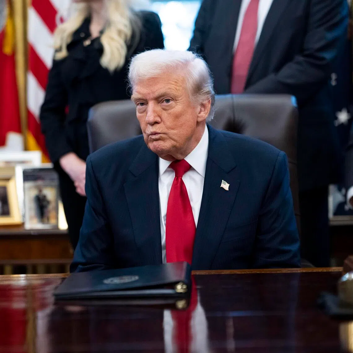 FILE Ñ President Donald Trump in the Oval Office on Nov. 10, 2025. Trump has made no secret of his disdain for the political leadership in Europe. (Doug Mills/The New York Times)