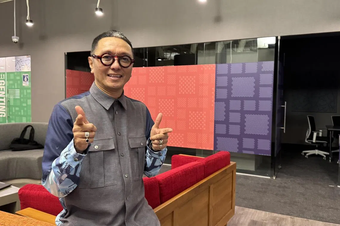 ednajip - Singapore television and entertainment veteran Najip Ali.

PHOTO: EDDINO ABDUL HADI