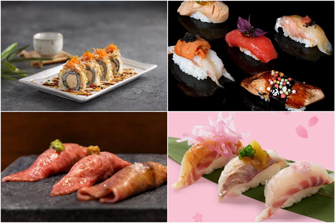 Sushi in Singapore: New openings & menus