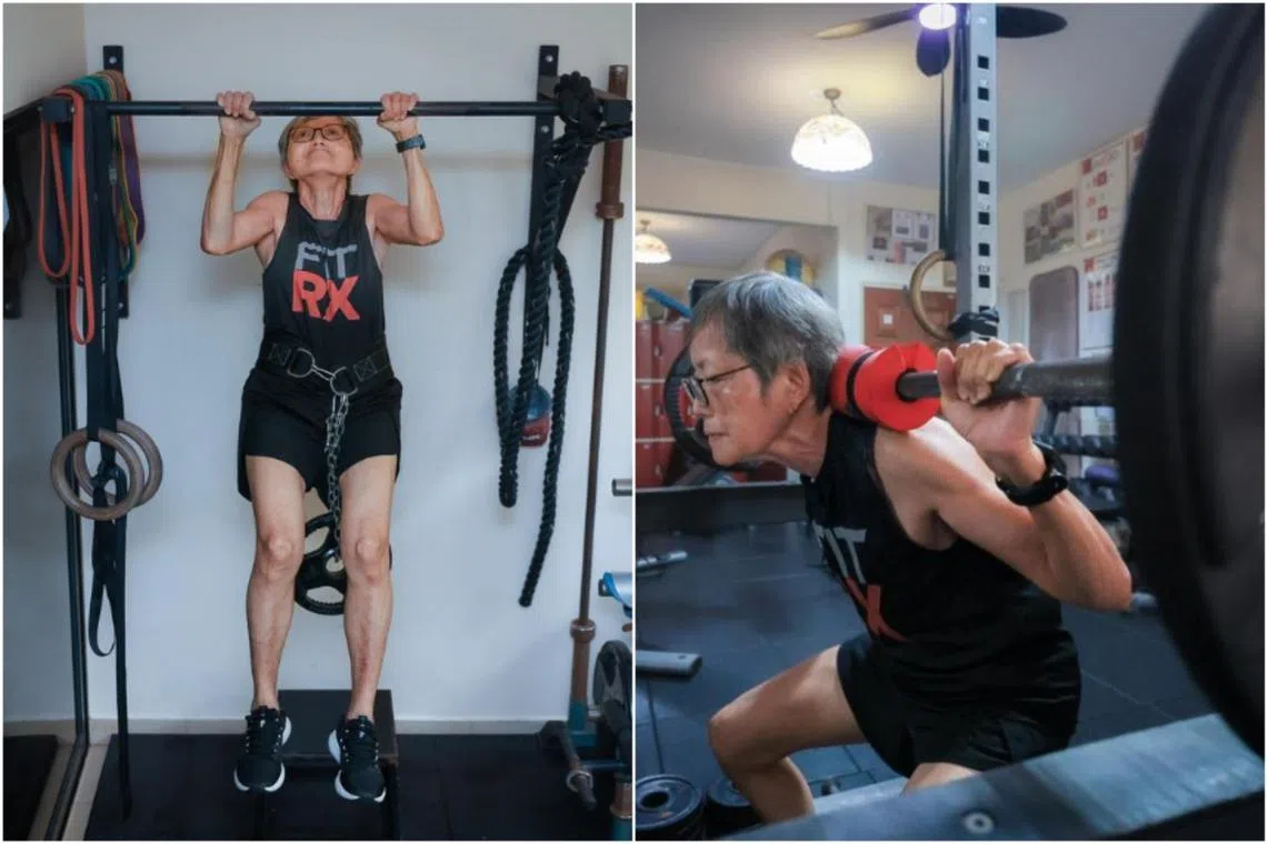 Dr Charlotte Lim, 79, began her strength training journey when she was 72.