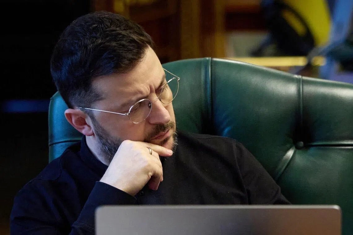 Ukraine’s Zelensky orders defence audit after corruption scandal in energy sector