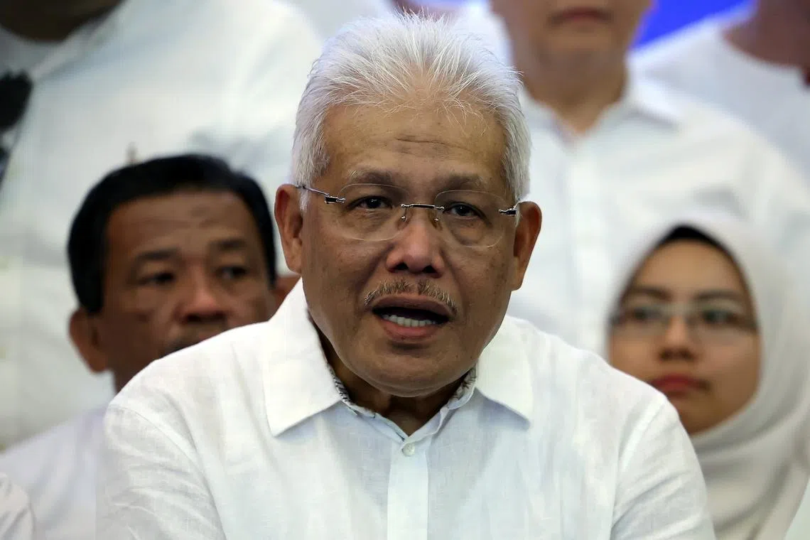 Datuk Seri Hamzah Zainudin has been an independent MP since Feb 13, after he was sacked from Bersatu.