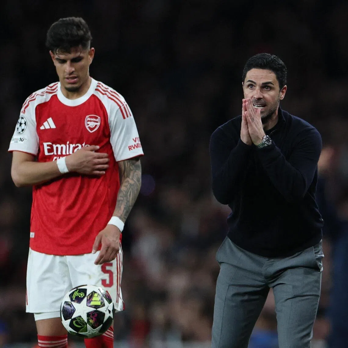 Mikel Arteta's Arsenal have lost three of their last five games in all competitions.