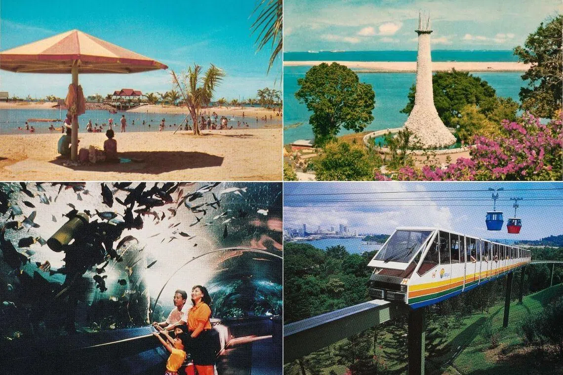 sentosa icons past transformation