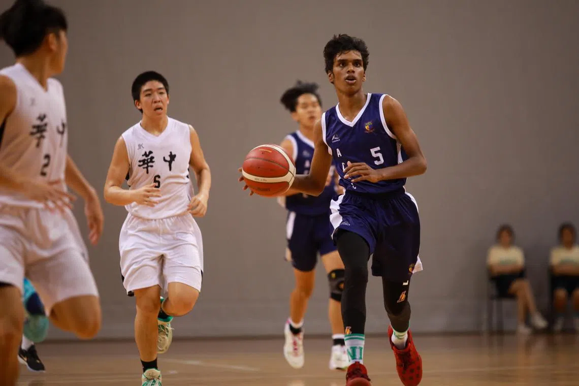 Anglo-Chinese Junior College beat Hwa Chong Institution 72-55 for their maiden A Division basketball championship on Monday.