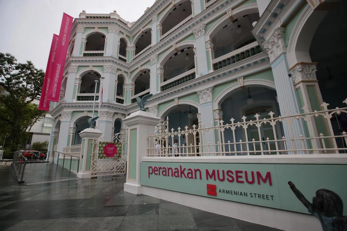 Facade of Peranakan Museum 