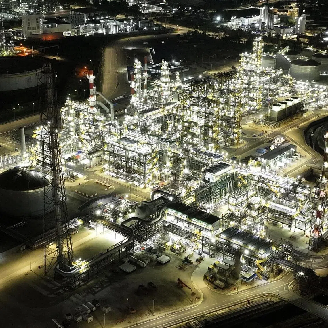 ExxonMobil has begun production at a new residue upgrade facility at Jurong Island Singapore.