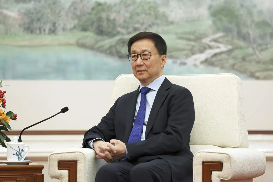 Chinese Vice-President Han Zheng will be attending the ceremony on Jan 20.