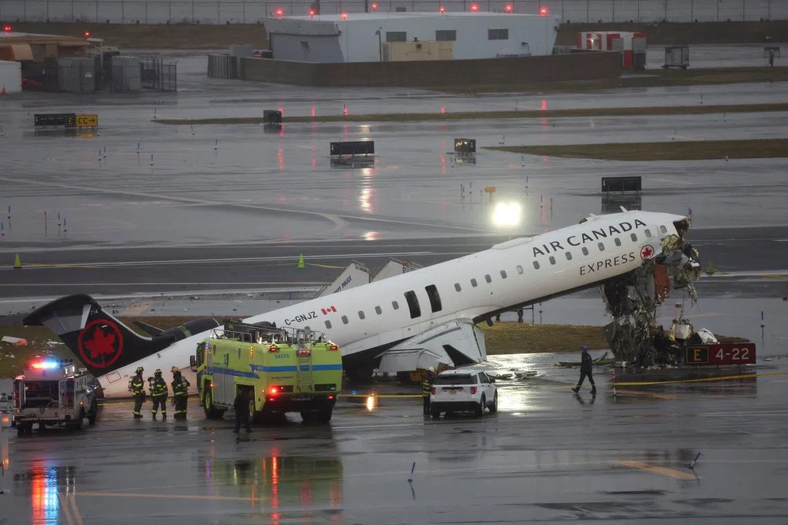 ‘Stop, truck one, stop!’: Air traffic controller pleads moments before Air Canada jet collision