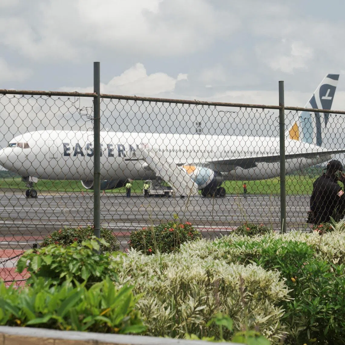 Five people are said to have resisted getting off the deportation plane when it landed in Liberia on Aug 20, and were instead transported to Equatorial Guinea.