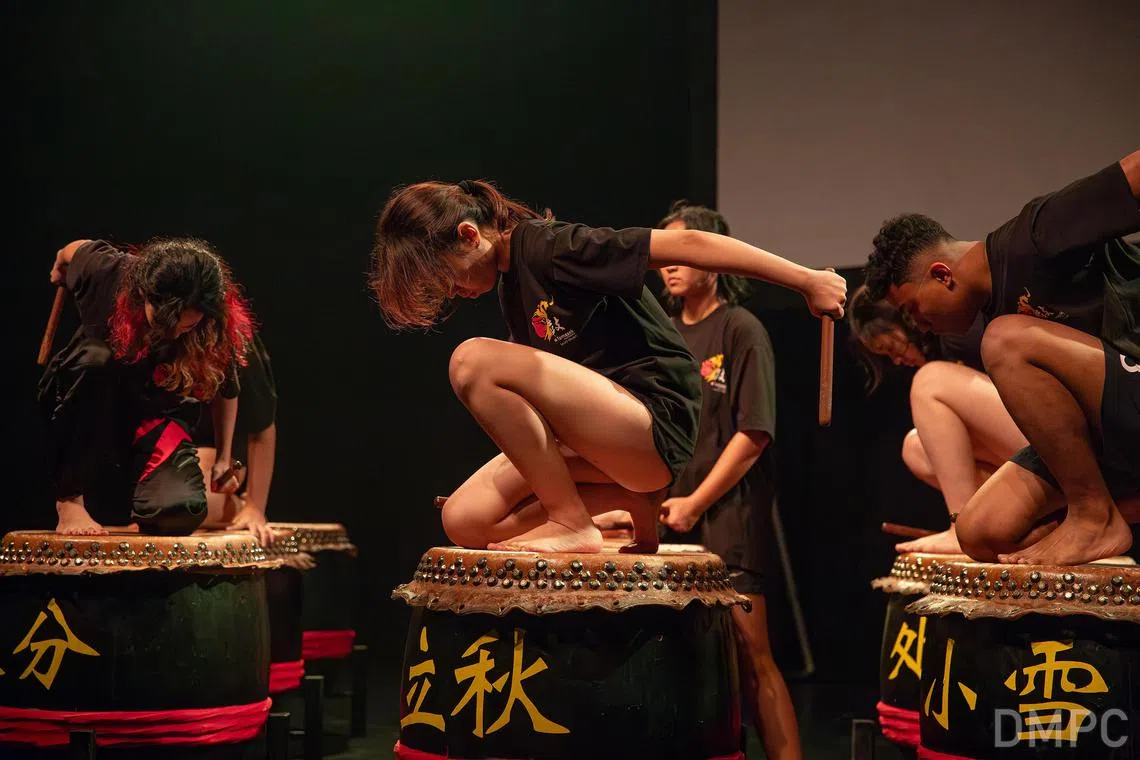 cwsalvo - The Salvo Drums CCA rehearsing for Temasek Polytechnic’s concert "Tapestry BEATZ" in Nov 2023

Photo: Courtesy of Temasek Polytechnic
