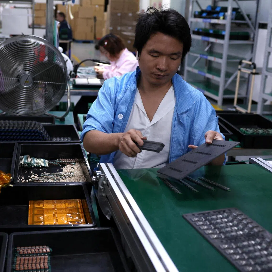 China’s official manufacturing PMI picked up to 49.8 from 49.2 in July, remaining below the 50-mark separating growth from contraction.