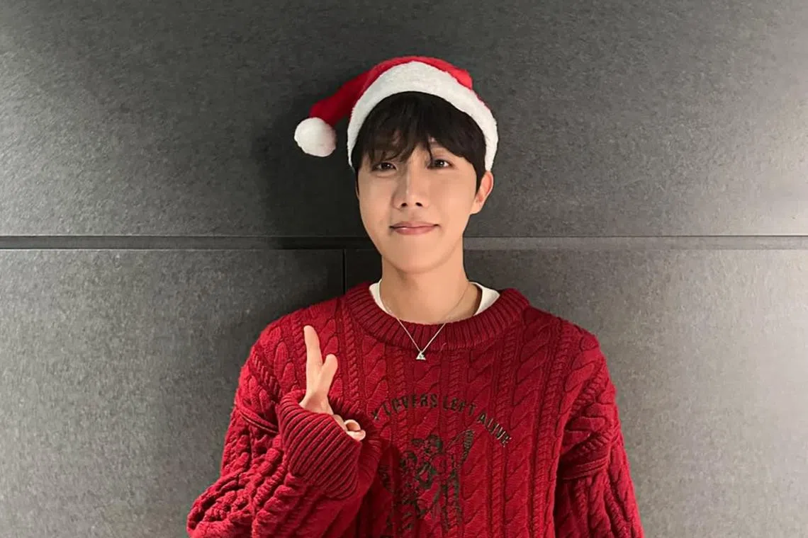 BTS rapper J-Hope will perform in Singapore on April 26 and 27.