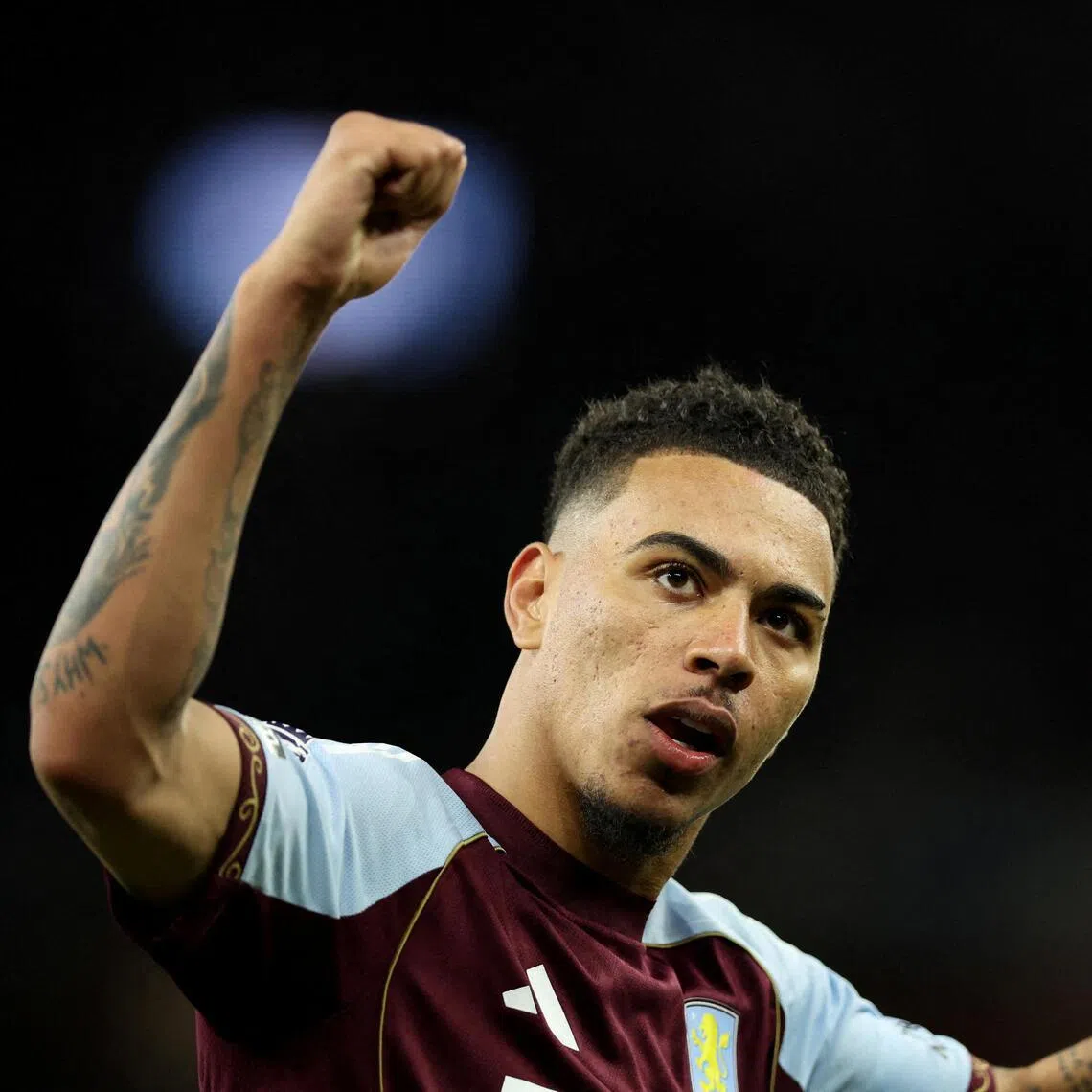 FILE PHOTO: Soccer Football - Premier League - Aston Villa v Liverpool - Villa Park, Birmingham, Britain - May 15, 2026
Aston Villa's Morgan Rogers celebrates after the match REUTERS/Chris Radburn EDITORIAL USE ONLY. NO USE WITH UNAUTHORIZED AUDIO, VIDEO, DATA, FIXTURE LISTS, CLUB/LEAGUE LOGOS OR 'LIVE' SERVICES. ONLINE IN-MATCH USE LIMITED TO 120 IMAGES, NO VIDEO EMULATION. NO USE IN BETTING, GAMES OR SINGLE CLUB/LEAGUE/PLAYER PUBLICATIONS. PLEASE CONTACT YOUR ACCOUNT REPRESENTATIVE FOR FURTHER DETAILS../File Photo