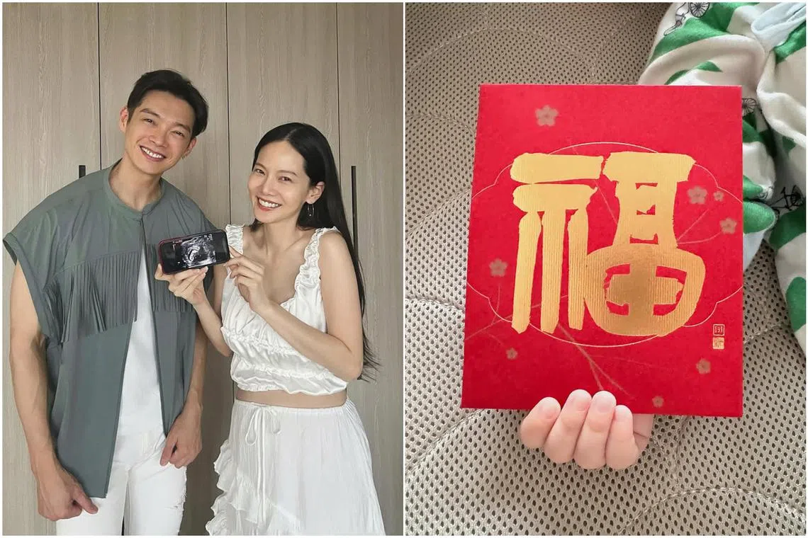 Taiwanese actress Joanne Tseng announced her pregnancy on social media with her husbandr Calvin Chen in August 2024. 