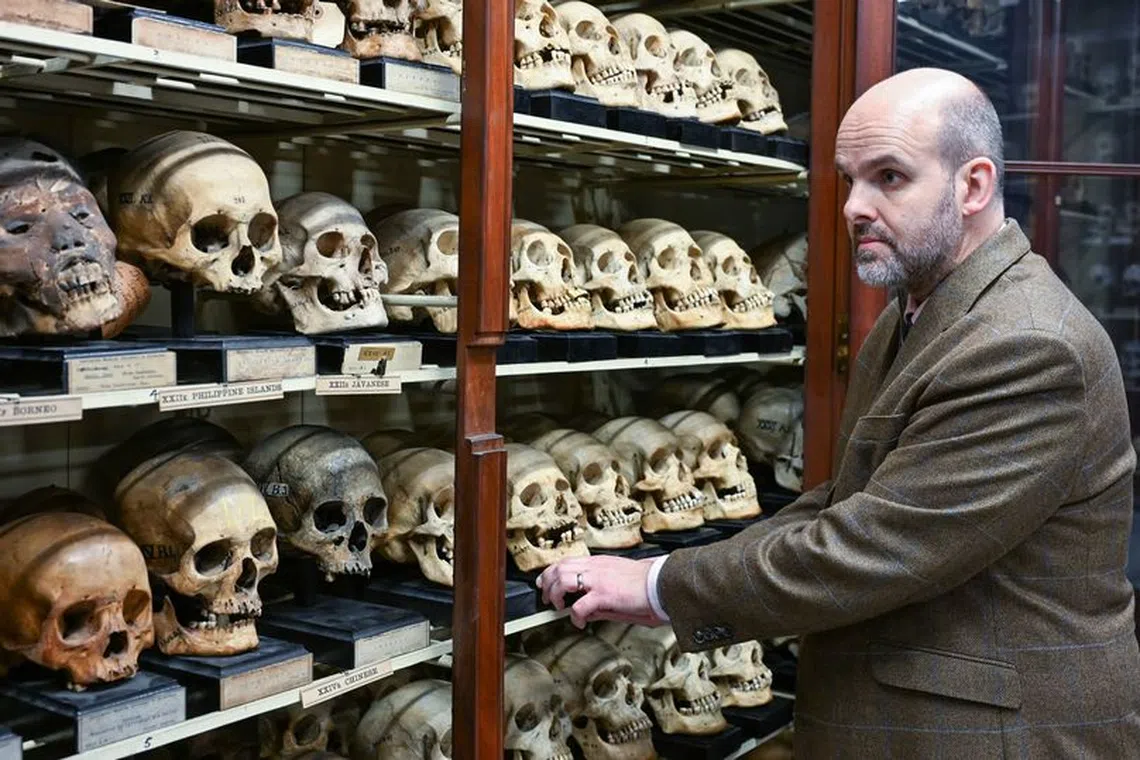 The skulls were thought to be taken as war trophies by Japanese soldiers who invaded southern Taiwan in 1874 and fought the Paiwan people.