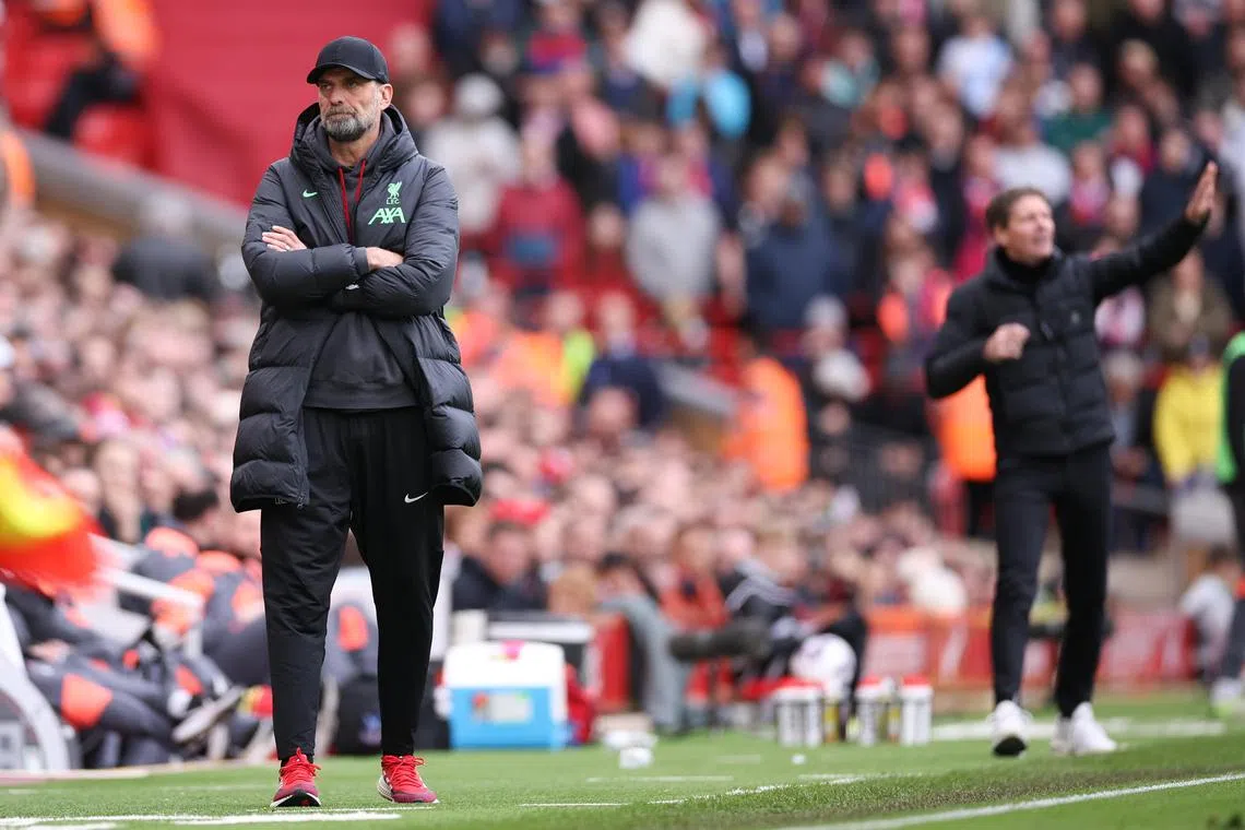 Jurgen Klopp's last season as Liverpool manager could end with just the League Cup title, after lofty ambitions of winning the English Premier League, the FA Cup and the Europa League as well.