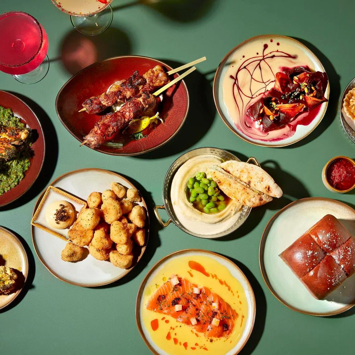 Noor Singapore, a new restaurant in Mohamed Sultan Road, serves Mediterranean food with Japanese accents.