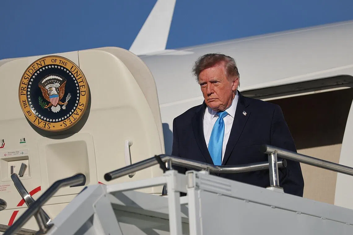Trump says will pay for TV ads after pushback over taxpayer funding close to election