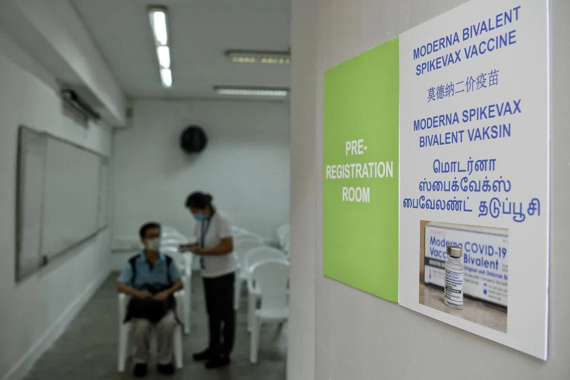 The lower-age groups will receive their booking links slightly later.