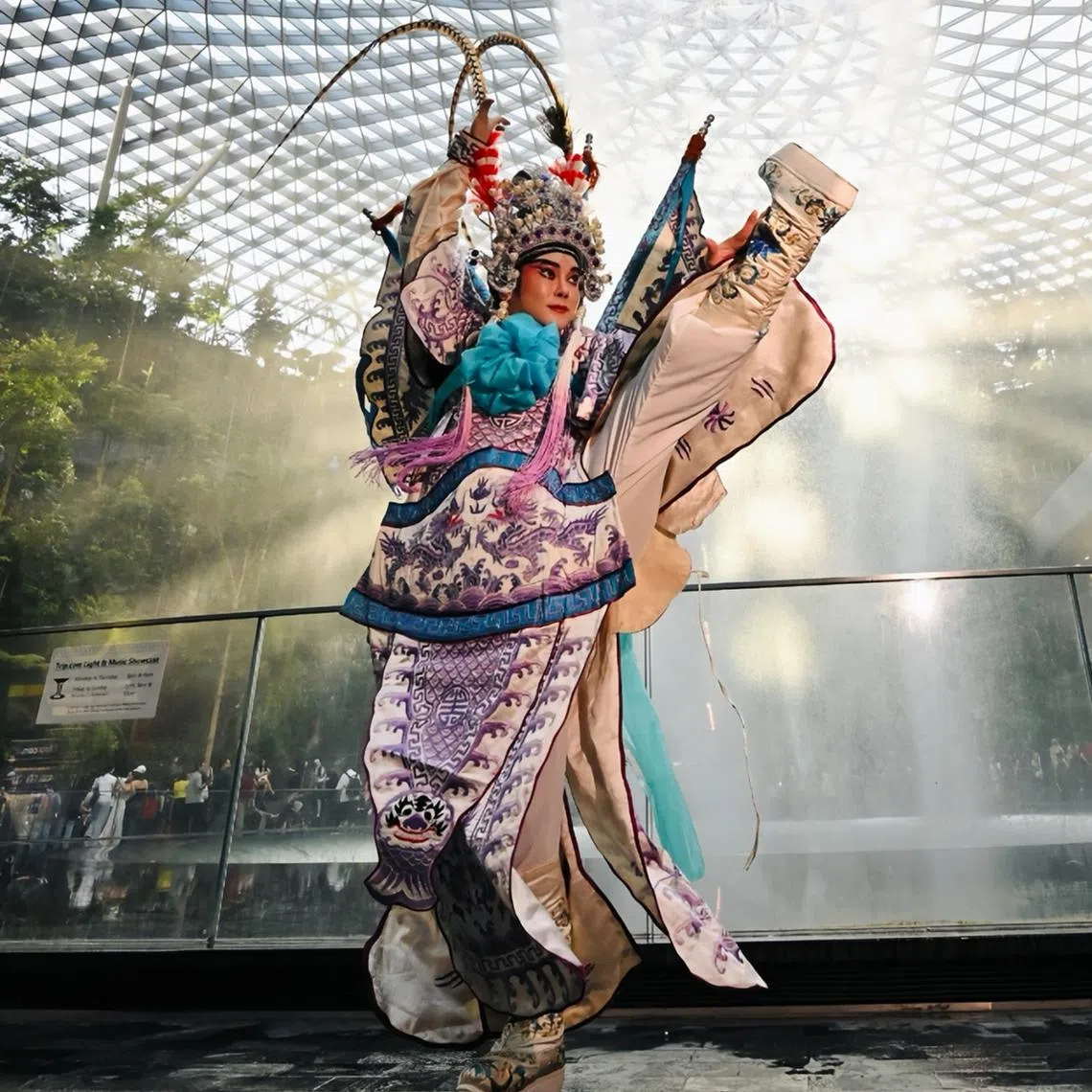 Chinese opera, in all its vivid colours, is evolving and making its presence felt on multiple platforms --  theatres, schools, community clubs, malls and online.