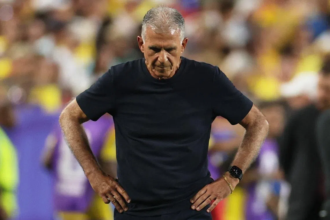 Ghana coach Carlos Queiroz was managing at his fifth consecutive World Cup.