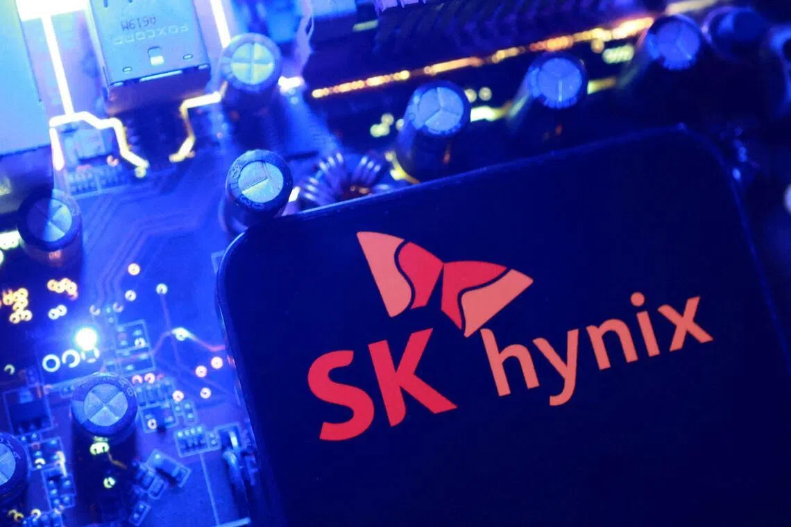SK Hynix said the proceeds from the listing of American Depositary Receipts will be used to build chipmaking factories in South Korea and purchase chip-making equipment