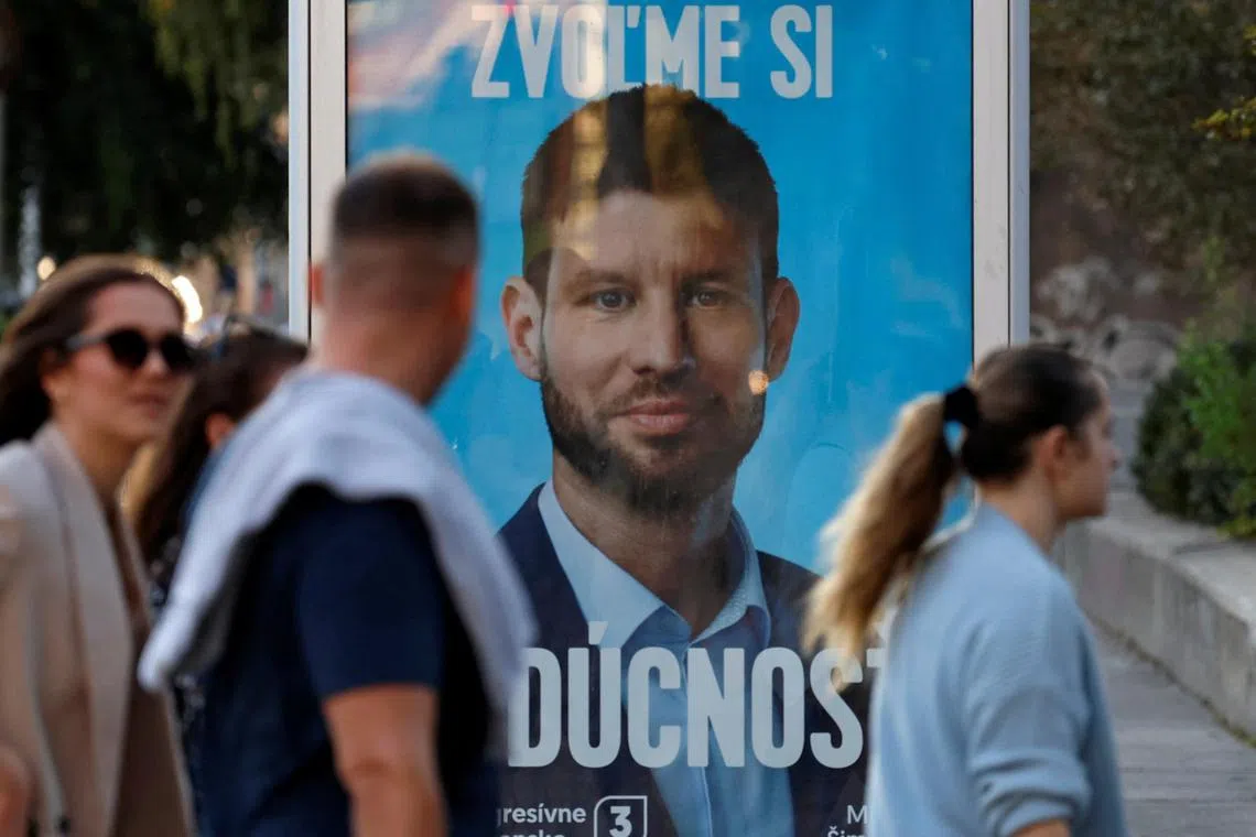 One deepfake video features a two-minute-long conversation in which the leader of the progressive party, Mr Michal Simecka, appears to discuss buying votes from the Roma minority with a journalist. 