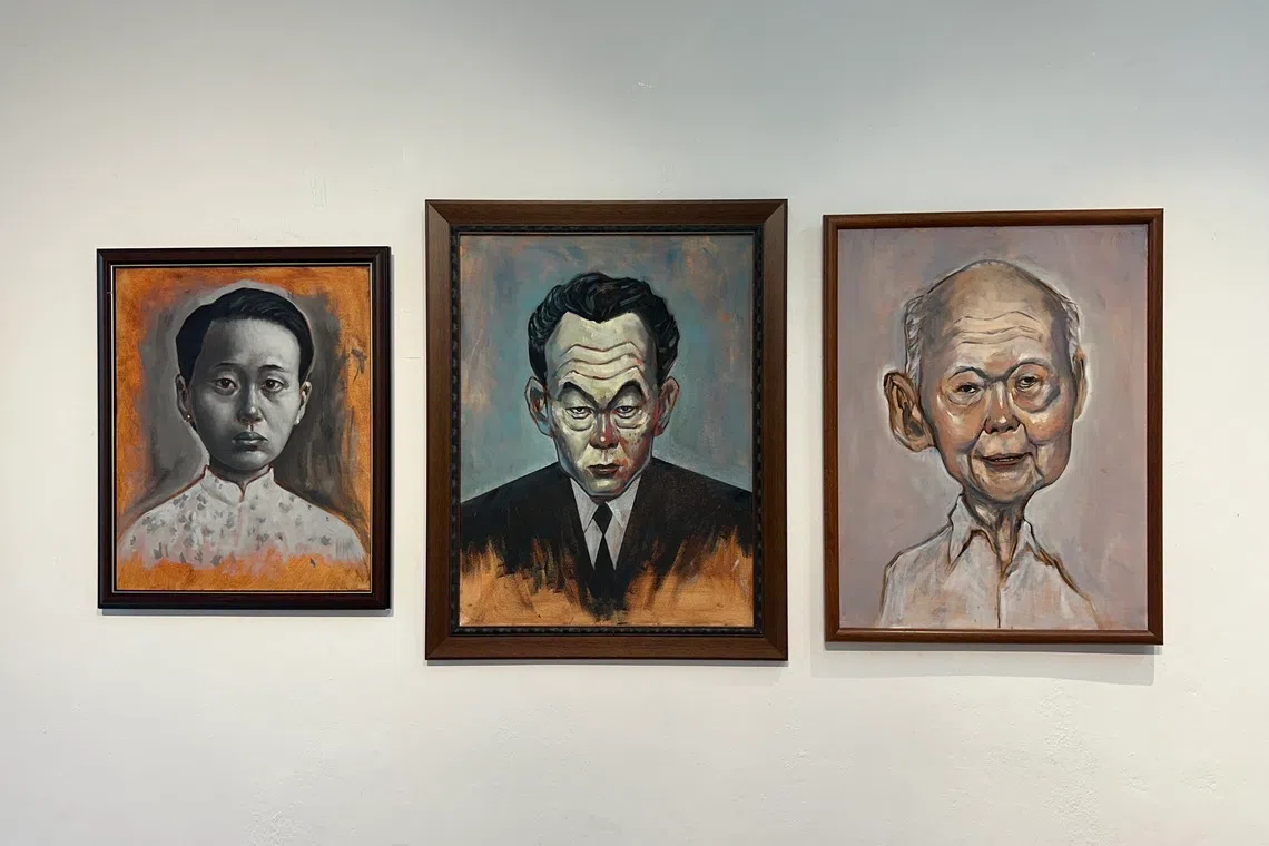 Sonny Liew’s Charlie Chan revisited with portraits of LKY, sketches, collectible art