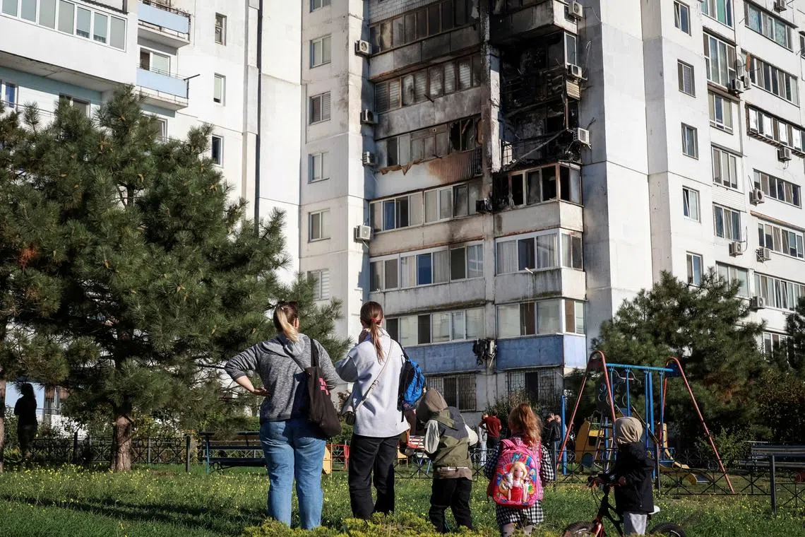 Russian drone attack on Ukraine's Odesa region injures five people ...